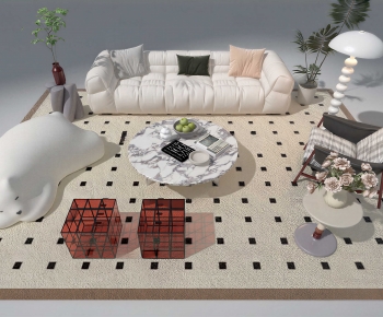 Modern Sofa Combination-ID:658334023