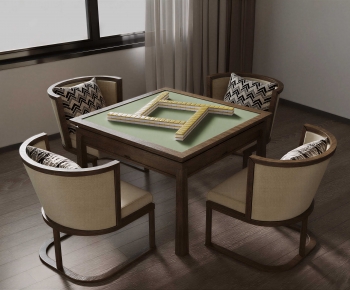 New Chinese Style Mahjong Tables And Chairs-ID:567050933