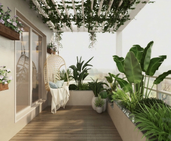 Modern Leisure Balcony-ID:557157041