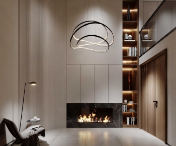 Modern A Living Room-ID:466463093