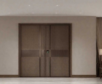 New Chinese Style A Living Room-ID:952423105