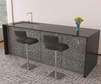 Modern Counter Bar-ID:846309711