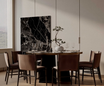 Modern Dining Table And Chairs-ID:186978108