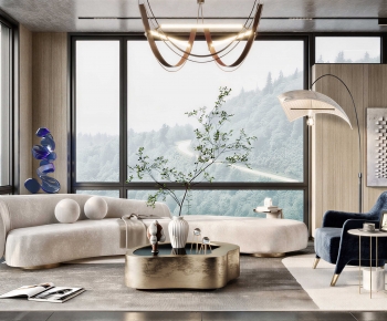 Modern A Living Room-ID:118642094