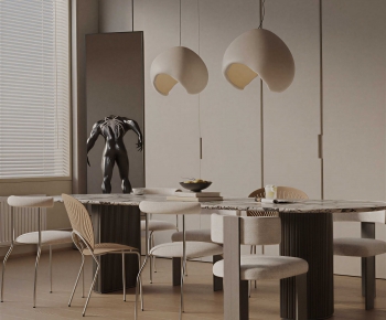 Modern Dining Table And Chairs-ID:167700058