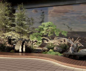 New Chinese Style Rockery Waterscape-ID:750833038