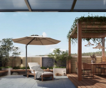 Modern Courtyard/landscape-ID:985302932