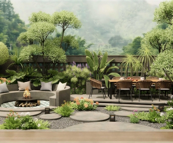 Modern Courtyard/landscape-ID:551948072