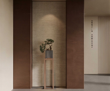 New Chinese Style Hallway-ID:379080891