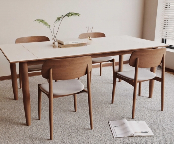 Modern Dining Table And Chairs-ID:613889937