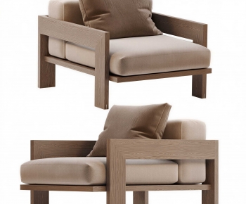 Wabi-sabi Style Lounge Chair-ID:177705052