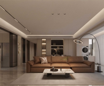 Modern A Living Room-ID:181840907