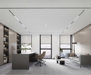 Modern Manager's Office-ID:827379245