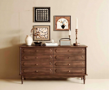 French Style Chest Of Drawers-ID:395186902