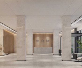 Modern Office Reception Desk-ID:787806994