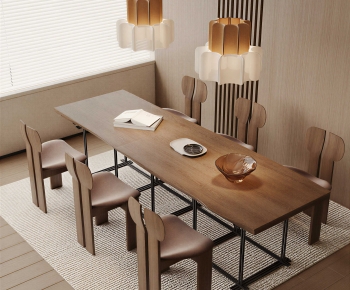 Modern Dining Table And Chairs-ID:767240055