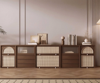 Modern Entrance Cabinet-ID:593885903