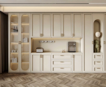 French Style Wine Cabinet-ID:195398097