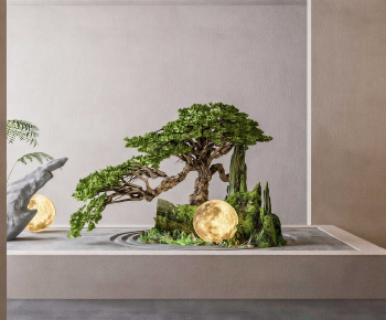 New Chinese Style Plant Landscaping-ID:356293924