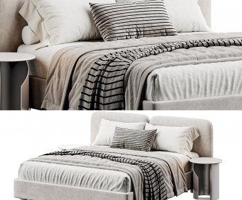 Modern Double Bed-ID:159542088