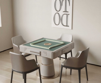 Modern Mahjong Tables And Chairs-ID:980967046