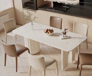 Modern Dining Table And Chairs-ID:995888957