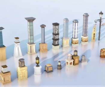 New Chinese Style Outdoor Light-ID:294579036