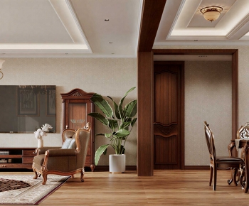 European Style A Living Room-ID:518476013