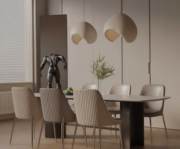 Modern Dining Table And Chairs-ID:362966066