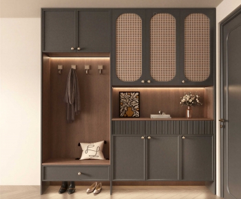 French Style Shoe Cabinet-ID:499660971