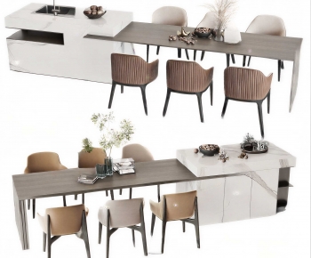 Modern Dining Table And Chairs-ID:826709314