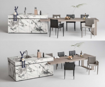 Modern Dining Table And Chairs-ID:232310069