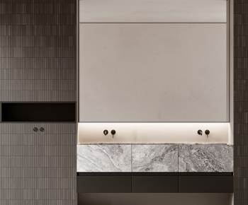 Modern Bathroom Cabinet-ID:462179297