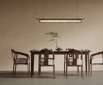 New Chinese Style Dining Table And Chairs-ID:167939907