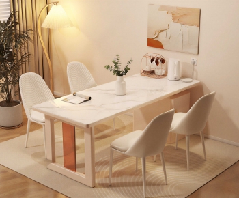 Modern Dining Table And Chairs-ID:965650085