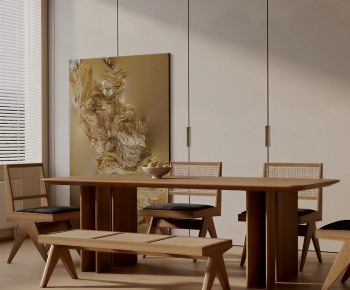 Modern Dining Table And Chairs-ID:846546893