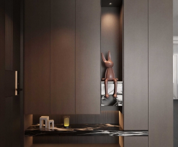 Modern Entrance Cabinet-ID:617249974