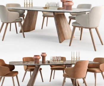 Modern Dining Table And Chairs-ID:949745892