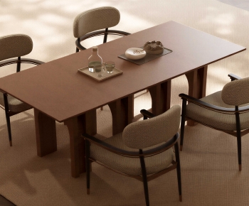 Modern Dining Table And Chairs-ID:296781063