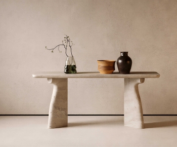 Wabi-sabi Style Console-ID:502568961