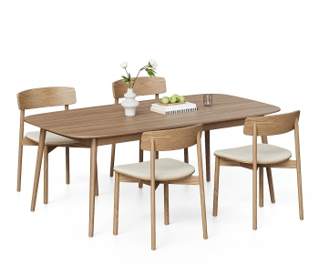 Modern Dining Table And Chairs-ID:872862108
