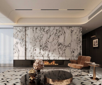 Modern A Living Room-ID:451905975