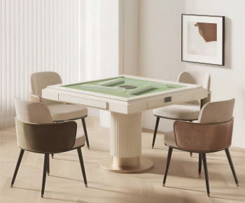 Modern Mahjong Tables And Chairs-ID:849723106