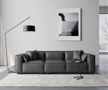 Modern Three-seat Sofa-ID:587298994