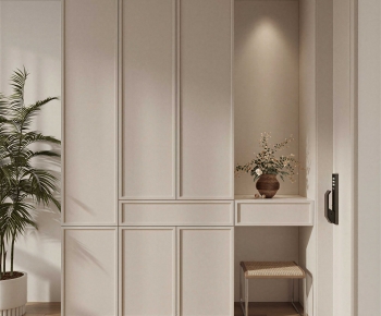 Modern Entrance Cabinet-ID:425847057