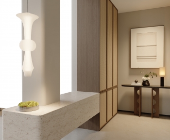 Wabi-sabi Style Hallway-ID:756051063