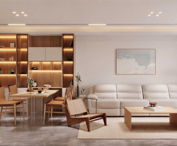 Japanese Style A Living Room-ID:203138112