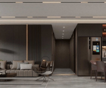 Modern A Living Room-ID:476356034