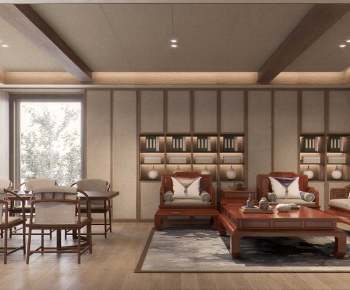 New Chinese Style Tea House-ID:707811124