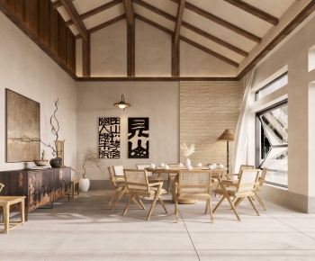 Wabi-sabi Style Restaurant Box-ID:142997038